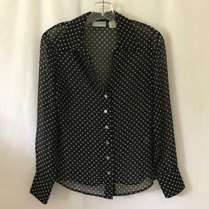 Laura Clement Collection Polka Dotted Blouse